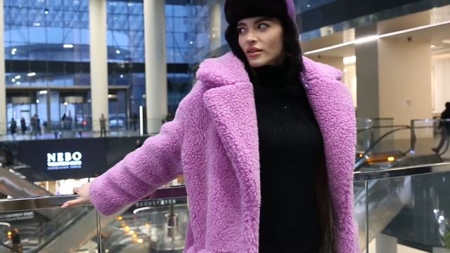 Эко шуба из овечьей шерсти 95 см смотреть онлайн