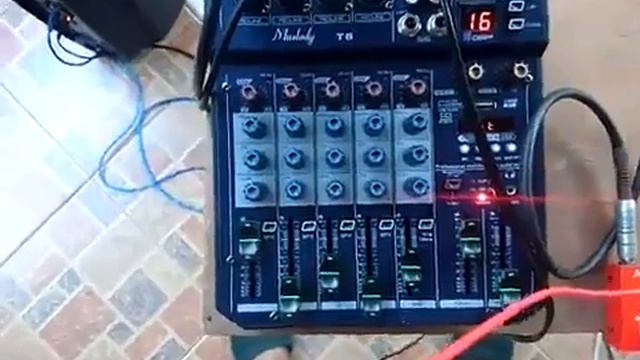 MUsLady T6 audio interface and mixer(bluetooth test) смотреть онлайн