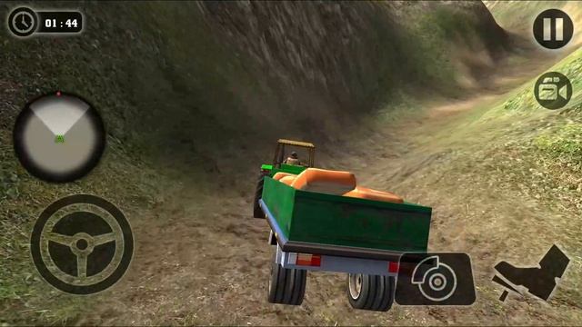 Offroad Tractor Farmer Simulator 2018: Cargo Drive #3, Heavy tractor transport, ट्रैक्टर परिवहन смотреть онлайн