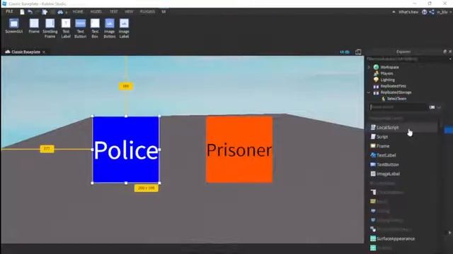 How to Create a TEAM SELECT SYSTEM - Roblox Studio смотреть онлайн