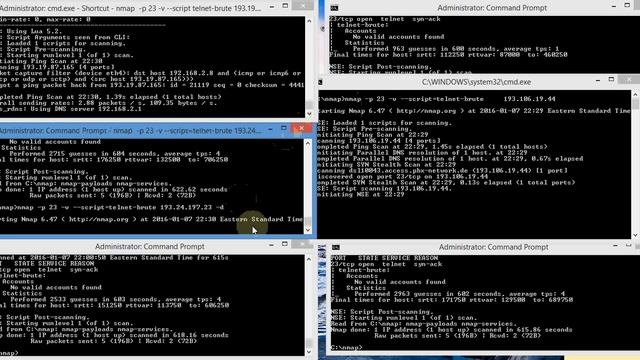DIY Auto-Rooter | Automated Telnet Brute Force Script смотреть онлайн