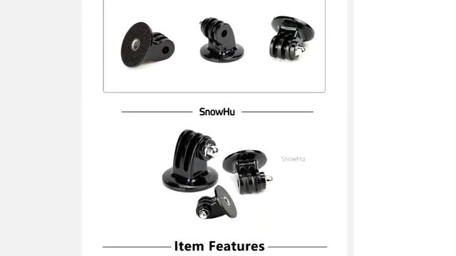 Аксессуары snowhu для gopro мини-монопод держатель для Трипод адап смотреть онлайн