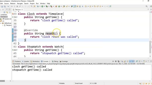 Java Polymorphism abstract classes and Interfaces смотреть онлайн
