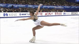 Алена Косторная на заключительном этапе Гран-при п...овила новый мировой рекорд в короткой программе