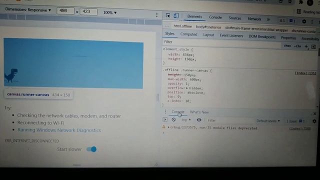 One Line JavaScript trick of Chrome offline Dino Game play смотреть онлайн
