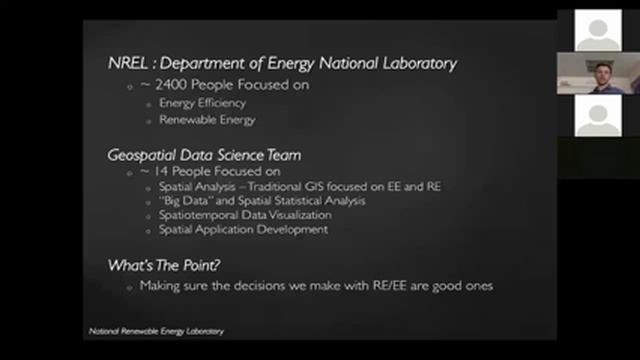 Complex Spatiotemporal Data using Free and Open Source Software at NREL смотреть онлайн