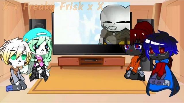 Errors And Inks Parents React To Error And Ink Meme//Sin Warning ;-;//•Halloween Special!•