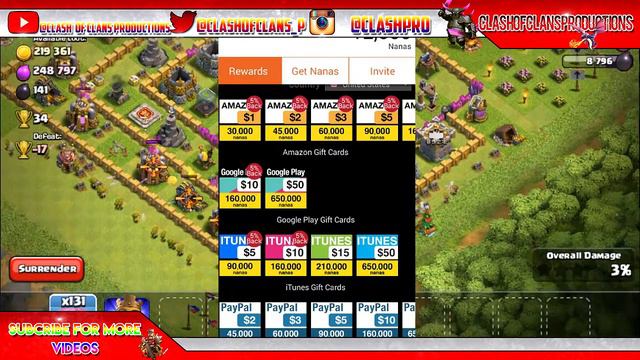 Clash Of Clans How To Get Free Gems (AppNana) смотреть онлайн