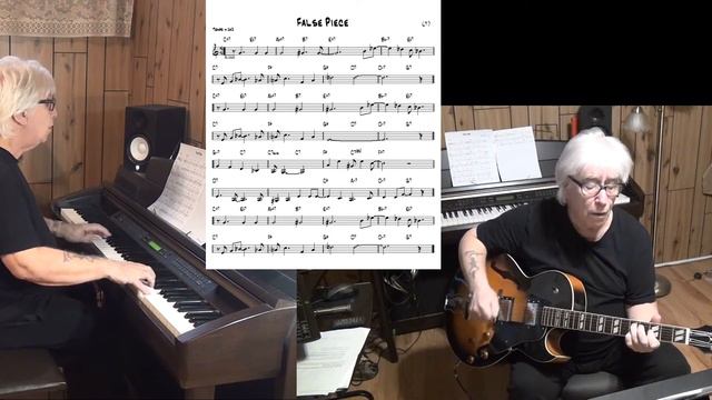False Piece - Jazz guitar & piano cover ( ? ) смотреть онлайн