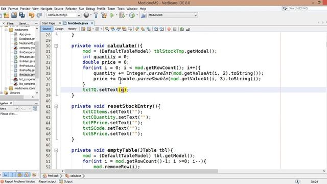 Final year Java Project | Medicine Management System | Java in Pashto part-15 смотреть онлайн
