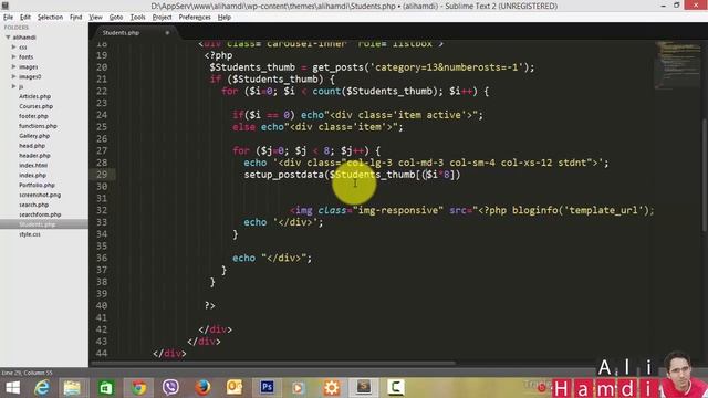 54 WordPress Students Projects смотреть онлайн