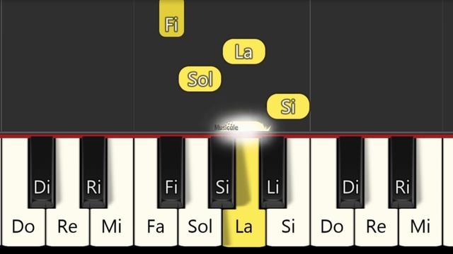 ADESTE FIDELES - TUTORIAL PIANO FÁCIL - CANCIÓN NAVIDEÑA PARA PIANO смотреть онлайн