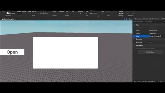 How to TWEEN a GUI - Roblox Studio смотреть онлайн