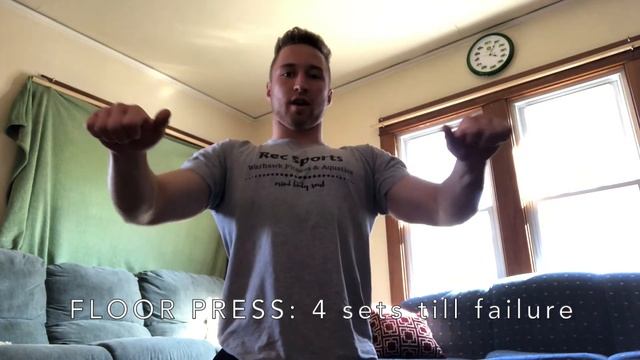 6-Day Strength Split Day 4 - CHEST/TRICEPS