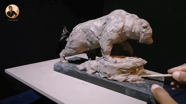 How To Make Bear Sculpture With Clay | Realistic Bear Sculpture | Animals Sculpture Timelapse