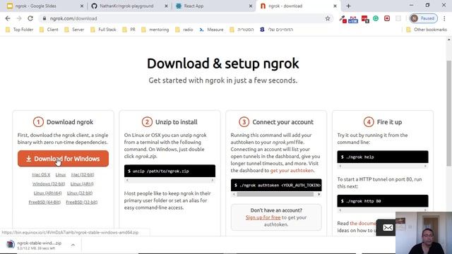Ngrok - Get Public URL To Your Localhost Server