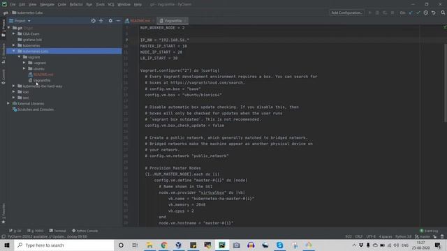Kubernetes cluster setup using vagrant:- Introduction смотреть онлайн