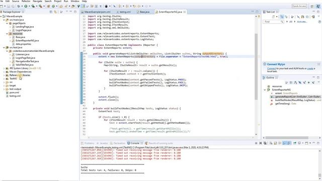 Maven-Part 9: Generate Extent Reports in Selenium-Maven project смотреть онлайн