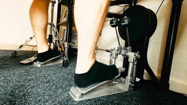 DOUBLE STROKES / HEEL-TOE Bass Drum Practice смотреть онлайн