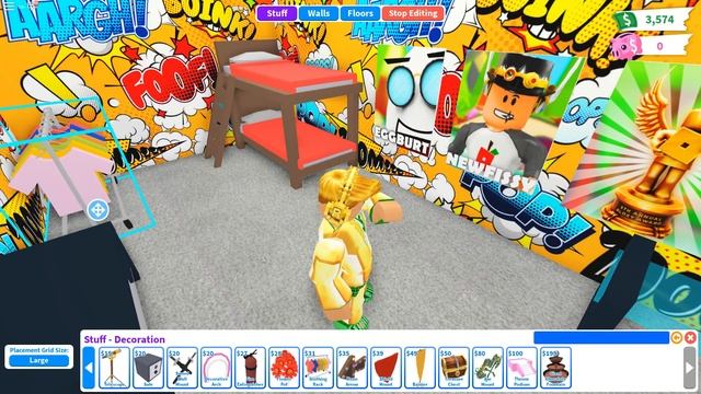 Обустройка дома в Adopt Me roblox #1..... Ремонт в спальне) смотреть онлайн