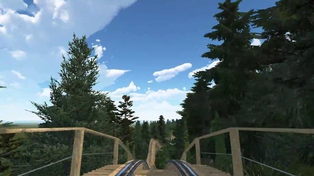 [Nolimits Coaster 2] Boulder Rush 2.0 | Out & Back Terrain Woodie. смотреть онлайн