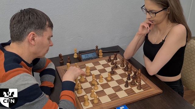 S. Pokhlebin (1659) Vs I. Alekseeva (0). Chess Fight Night. CFN. Rapid