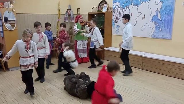 "Дружина" подгруппа мальчиков детского фольклорного ансамбля Отрада" смотреть онлайн