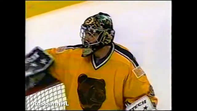 Valeri Bure's goal vs Bruins from Ozolins's pass (9 feb 2002) смотреть онлайн