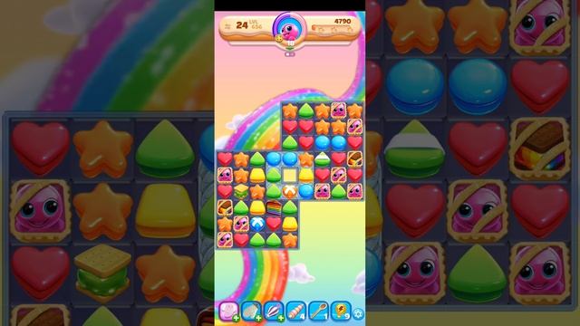 Cookie Jam Blast Game Play Walkthrough Rainbow Run Levels 651-660 смотреть онлайн