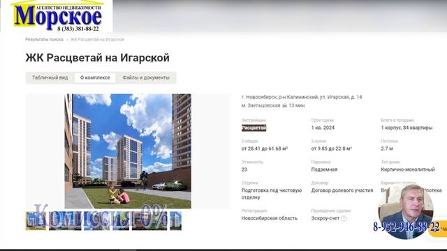 Какую новостройку выбрать в Калининском районе городе Новосибирске