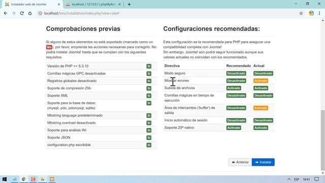 Instalación de Joomla смотреть онлайн