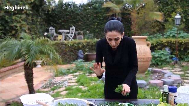 Dandelion Salad Recipe - Heghineh Cooking Show