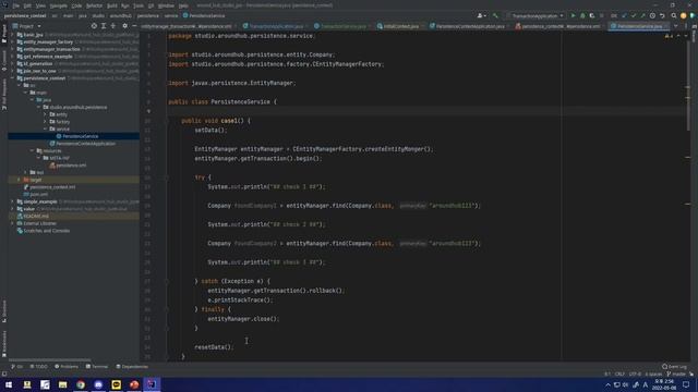 영속성 컨텍스트와 엔티티 매니저 [ JPA (Java Persistence API) ] смотреть онлайн