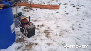 КАНАЛИЗАЦИЯ ИЗ ПЛАСТИКОВОЙ БОЧКИ