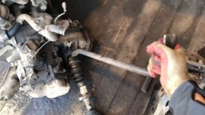 Как снять внутренний шрус с коробки на автомобилях ваз 2110-2111-2112 Калина Приора Нексия и тд