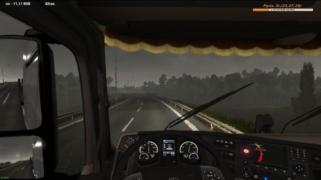 Стрим #47 по Euro Truck Simulator 2 "Восточный Экспресс" + анекдот ;-)) смотреть онлайн