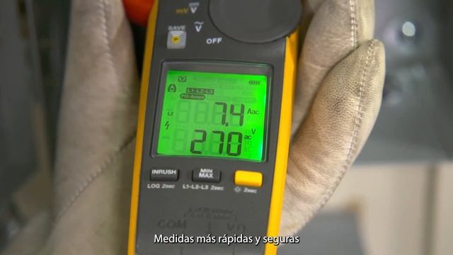 Pinzas amperimétricas Fluke смотреть онлайн