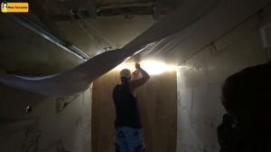 ✅  Натяжной потолок с подсветкой | В ванной | Контурный профиль ПФ 5642 с подсветкой | Мне Потолок