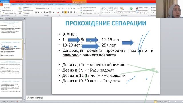 Мастер-класс: Сепарация. Признаки непройденной сепарации. Правила прохождения сепарации. смотреть онлайн
