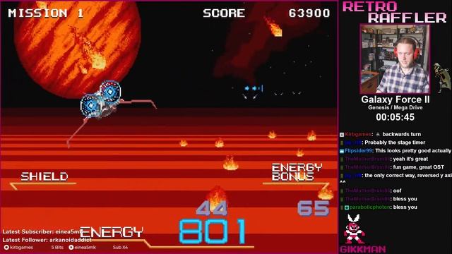 Galaxy Force II [Genesis] || First Impression - (Retro Raffler) смотреть онлайн