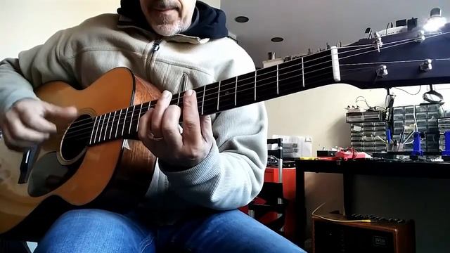 Martin 0018 Phantasma preamp + stereo microphone SASS (DIY) смотреть онлайн