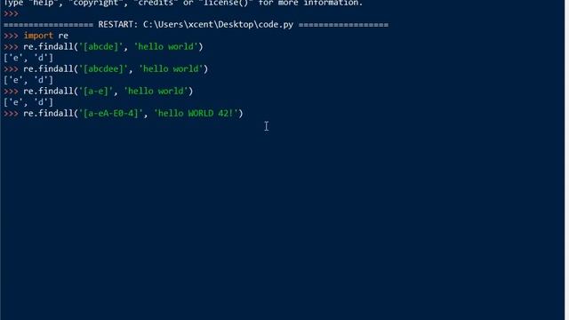 Python Character Set [Regex Tutorial] смотреть онлайн