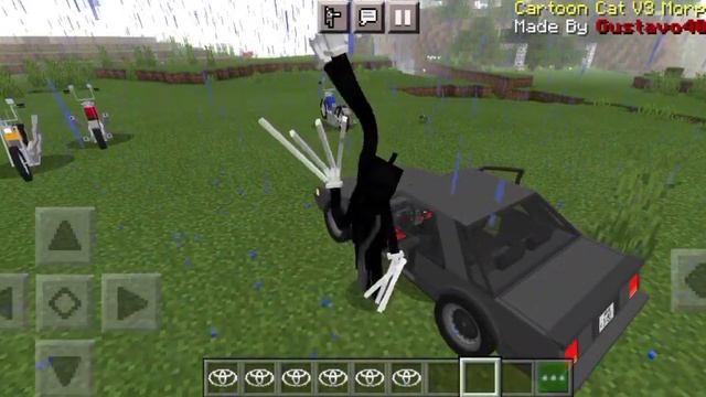 Машины и мотоциклы | Обзор Майнкрафт пе модов от Мультяшного Кота | Выпуск 2 смотреть онлайн