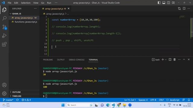 What is Array in Javascript? смотреть онлайн
