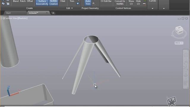 12 - Modeling a Hood | AutoCAD 2017 3D Modeling Techniques смотреть онлайн