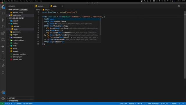 10.-Boilertplates Node Js, (Sección 3 Sequelize), Instalando Sequelize смотреть онлайн