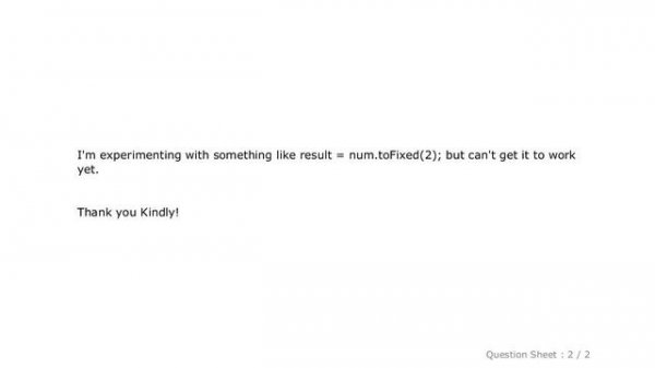 jQuery : How do I format a number to 2 decimal places, but only if there are already decimals?