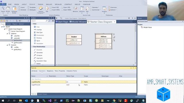 Auto Generate Code From Class Diagram using Enterprise Architect 15 смотреть онлайн