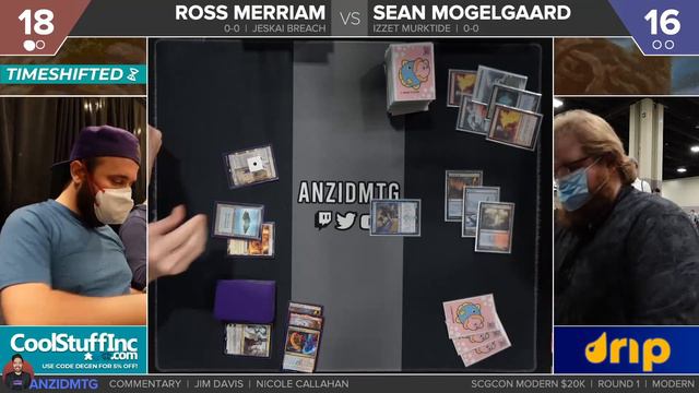 MTG Modern | Jeskai Breach vs Izzet Murktide | SCGCon Charlotte Round 1 смотреть онлайн