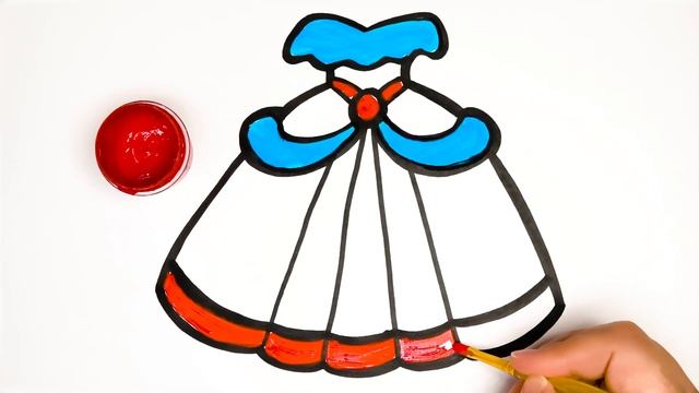 Drawing Dresses For Girls | Рисование Платья для девочек | Qizlar Uchun Liboslar Chizish